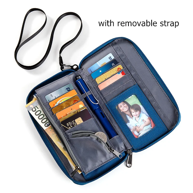 Naturehike Rfid Держатель для паспорта дорожный кошелек Rfid Бумажник для паспорта водонепроницаемый чехол для паспорта органайзер для паспорта на молнии