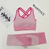 Pink purple-Bra 2Pcs