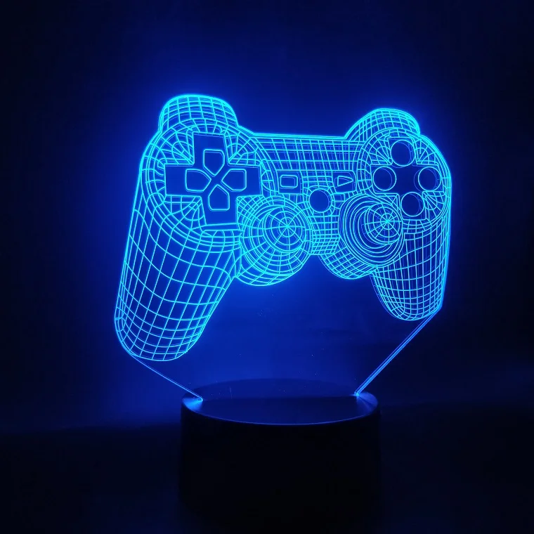 3D LED Game Controller Lamp Image 4