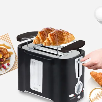 

Electric Breakfast Machine Multifunction Coffee Maker Modern Stylish Minimalist Breakfast Machine Compact Bread Toaster d3