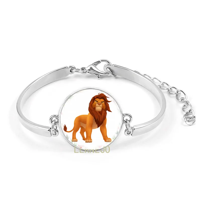 Simba Король Лев значок-подвеска ювелирный браслет rey leon le roi Lion Simba baby для детей ювелирные изделия