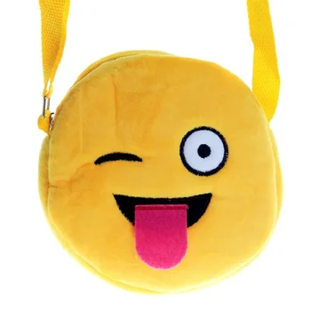 

Plush cartoon children school bag kids travel messenger cross-body money bag small phone pouch for kindergarten baby girls boys