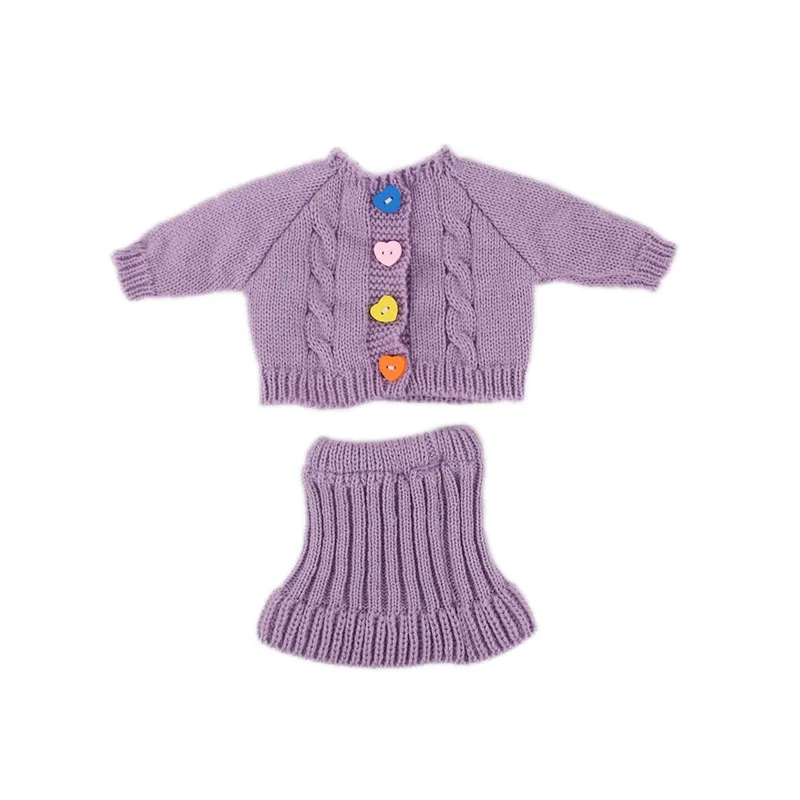 Кукольная одежда милый комплект из 3 предметов/свитер подходит 18 дюймов американский и 43 см Кукла Реборн, игрушки для девочек, наше поколение, подарок на день рождения