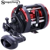 Sougayilang Saltwater Fishing Reels 3+1bb Casting Sea Fishing Reel Gear Ratio 3.8:1 Trolling Reel Round Baitcasting Reel ► Photo 1/6