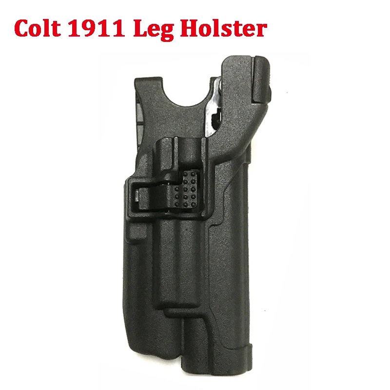 

Army Military Pistol Belt Holsters Colt 1911 Gun Holster Light Bearing Tactical Gear Shooting Hunting Gun Case