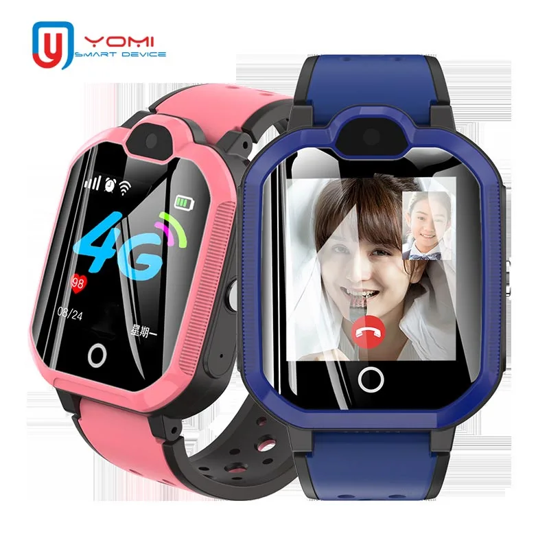 Smart Watch 4G Waterproof Watch Kids Wristwatch Smart GPS WIFI Locating Bluetooth Video Call Remote Camera Tracker Watch Baby