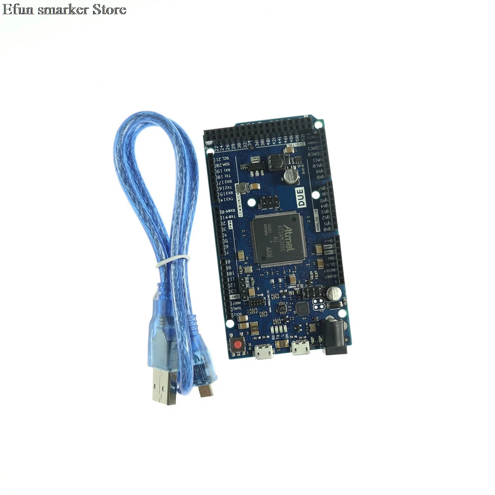 5 шт. KJ292 DUE 2012 R3 плата AT91SAM3X8E ARM 32 бит для Arduino с набором кабелей передачи данных|bits|bit