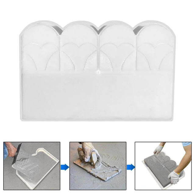 40 Cm Kerti Kerítés Penész Beton Tégla Diy Penészek Séta Készítő Újrafelhasználható Cement Járda Sétány Kövek Kert - Image 2