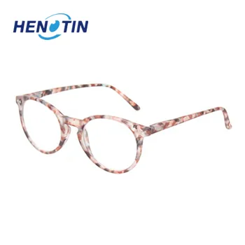 

Fashion round frame Reading Glasses Spring Hinge Professer Readers for Men and Women Fashion Glasses for Reading Includes Sun Re