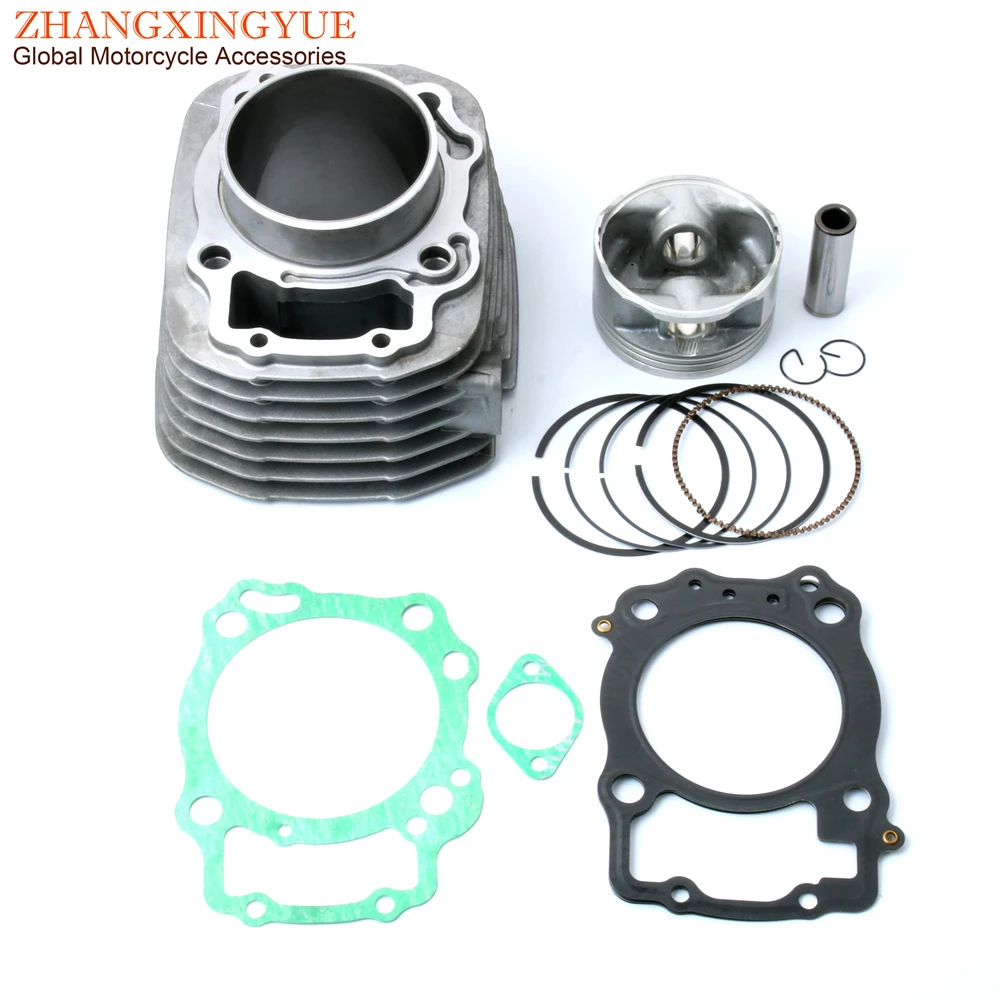 Motorcycle 76mm Big Bore Racing Cylinder Kit For Honda CB 250 Twister