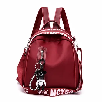 

Local stock Women Lady Girls Waterproof Oxford Cloth Travel Backpack Anti-theft Shoulder Bag