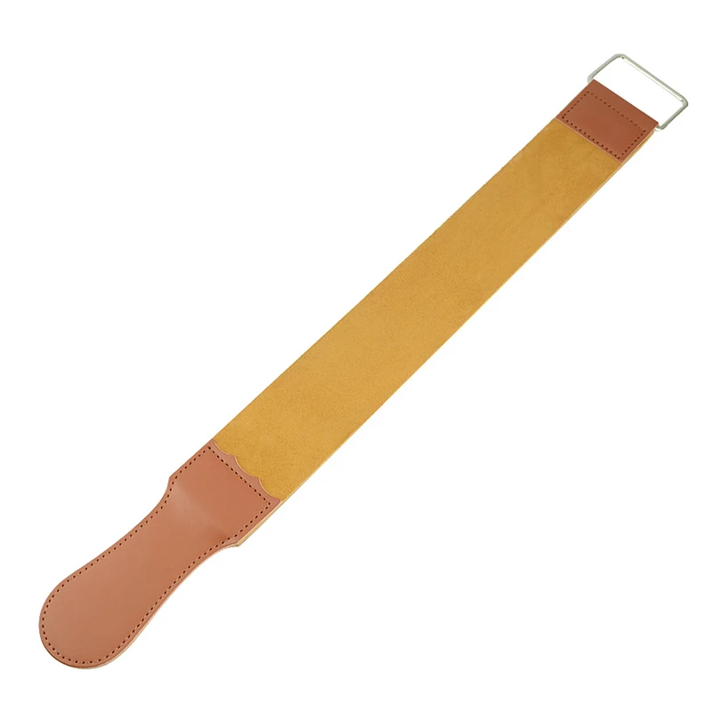 48*5cm Men's Double layer Genuine Leather Shaving Strop Straight Razor