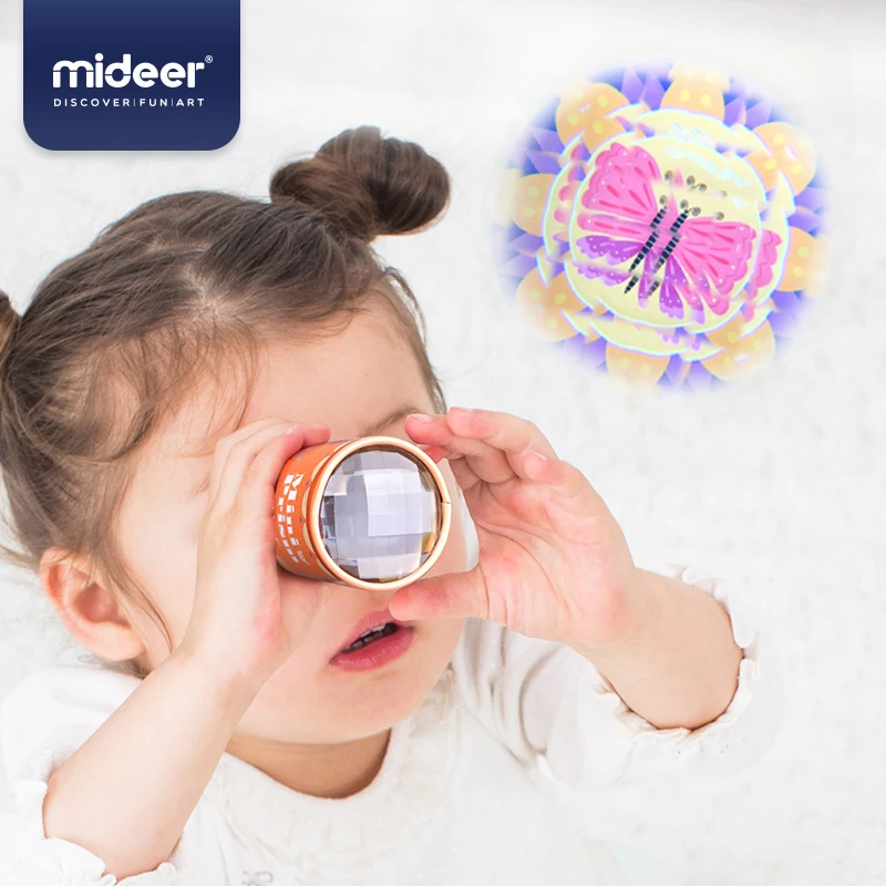 Классические игрушки MiDeer калейдоскоп детские необычный Цветной мир развивающие