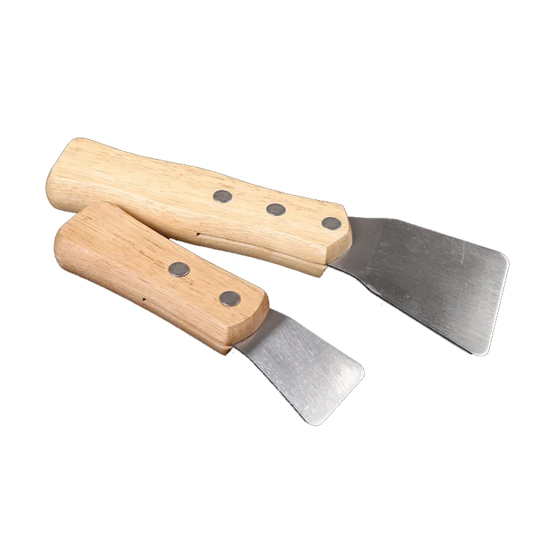 

Stainless Steel Industrial Cauldron Welding Harpoon Fitting Scoop Stretching Ceiling Film Spatula Shovel
