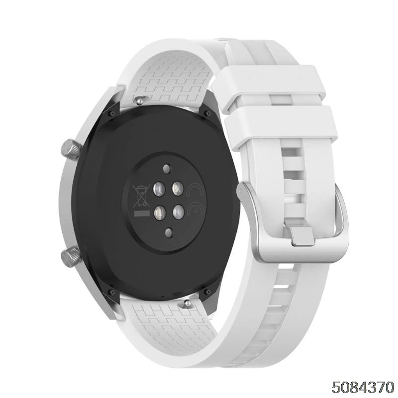 Спортивные наручные силиконовые часы ремешок для huawei Часы GT2 46 мм gear S3 Classic