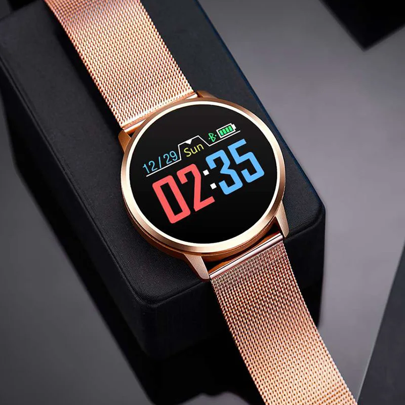 Timewolf Q8 Смарт часы для мужчин Android IOS IP68 Водонепроницаемый Smartwatch женщин Круглый