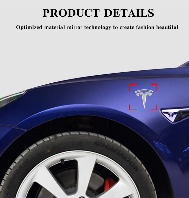 Автомобильные металлические наклейки для Tesla, модель 3, модель S X, логотип, боковая этикетка, наклейки на тело, персонализированные автомобильные аксессуары для украшения хвоста