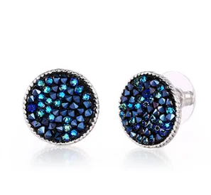 

UXN382 Glitter Earring 925 Sterling Silver Zirconia stone Female Engagement Jewelry