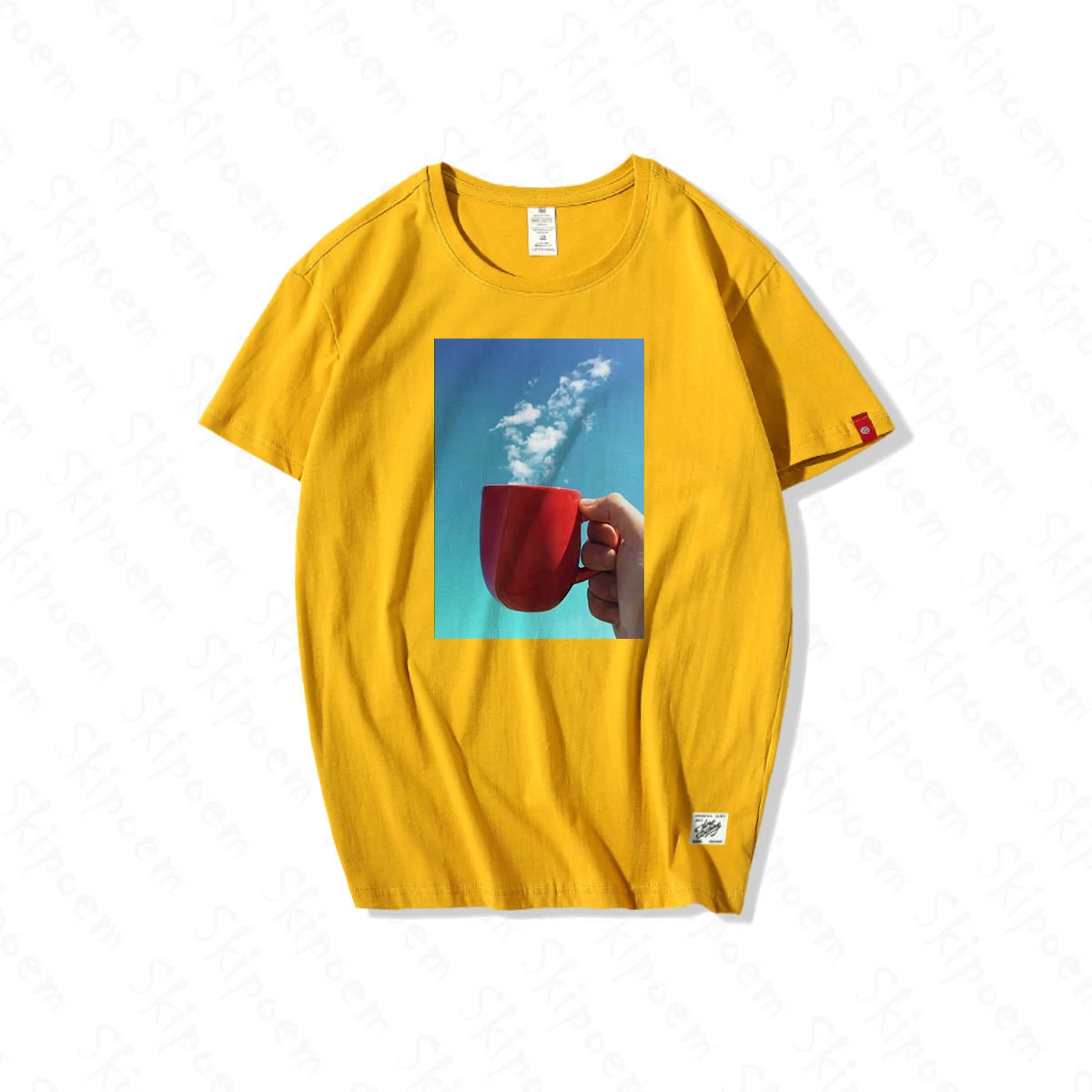 

Art Comes From Life Tshirt Men Fashion New Casual Funny Vintage Hip Hop Harajuku 100% Cotton Short Sleeve Clothes Summer Tops