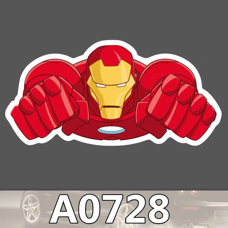 A0728 Marvel супер наклейки Герои шаблон наклейка для скейтборда гитара багаж мотоцикл автомобиль телефон ноутбук Дети стикер - Цвет: A0728