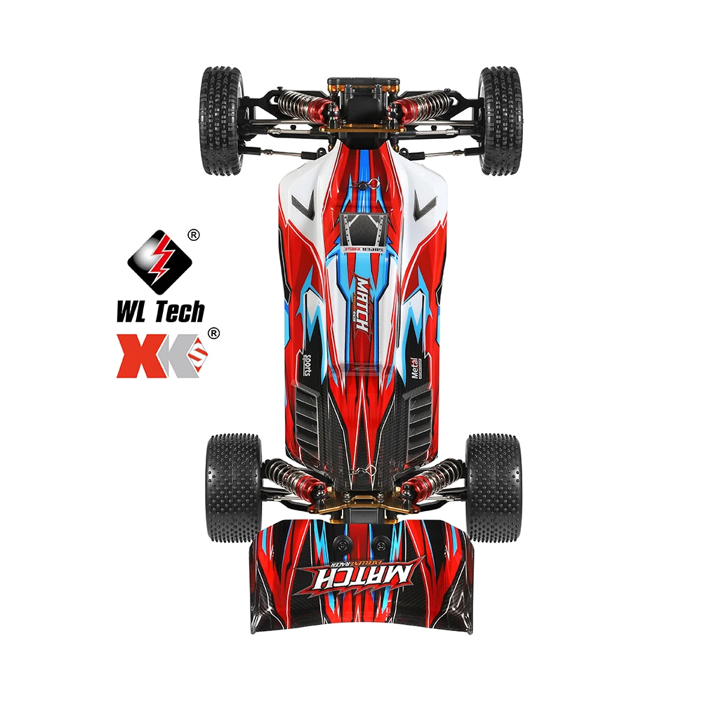 Wltoys 104001 RC카 1/10, 4WD 2.4G 무선 제어 자동차, 드리프트 오프로드 메탈, 고속 레이싱 클라이밍 자동차, 차량 장난감