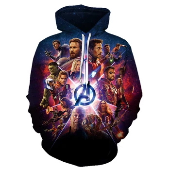 

Ultron Age 3D Printed The Avengers 4 Hoodies Men Hoody Marvel Pullover Tracksuit Spring Streatwear Avengers Asian size s-6xl