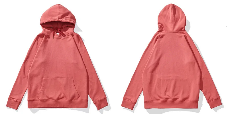 Winter Autumn Hooded Cotton Casual Sweatshirts Solid Color Sweatshirt DIY Men Women with The Same Paragraph Plus Size Hoodies
