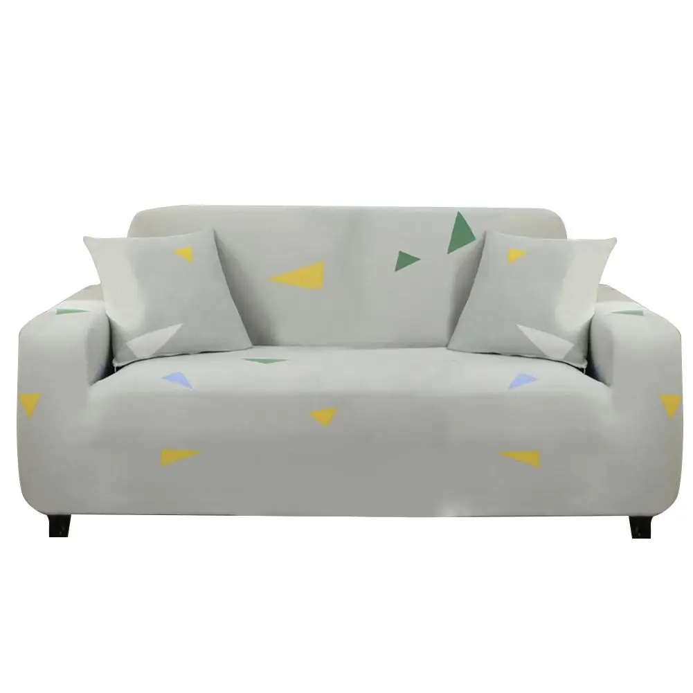 Стрейч диван-крышка сплошной-Цвет анти-скольжения моющиеся гостиная мебель Защитная крышка с противоскользящей пена 1/2/3-seater