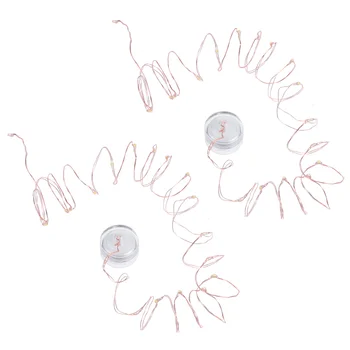 

2 Pcs 1 Bag Decoration Lamps Copper Wire Lamps Beautiful Decorative Waterproof Useful Lamps LED Light Strings LED Lamp Strings f