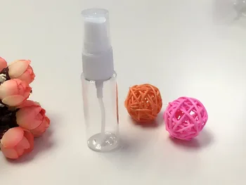 

10/15/20/ 25/30/ 40/50/75 1PCS ML Travel Transparent Small Empty Plastic Perfume Atomizer Spray Bottle Color send randomly