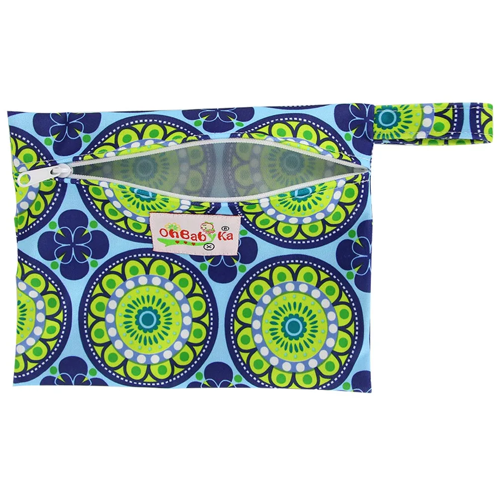 Маленькая мокрая сумка многоразовая для Mama тканевая гигиеническая менструальная Подушка для беременных моющаяся тканевая сумка для подгузников на молнии