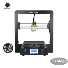 ANYCUBIC дешевый 3d принтер I3 Мега плюс размер печати ABS PLA Настольный DIY комплекты нити класса d промышленный 3d Друкер