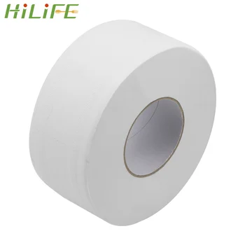 

HILIFE Paper Towels Toilet Roll Paper Skin-Friendly Paper Towels Soft Toilet Paper Tissue Roll Wood Pulp 1 Roll Four-Layers