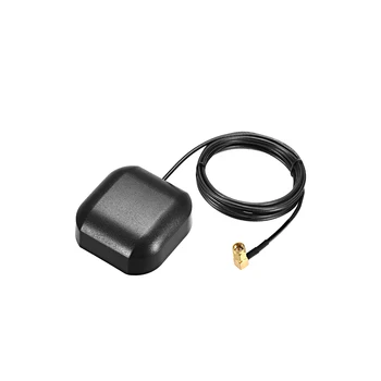 

uxcell 1 Pcs GPS Active Antenna Compatible with Beidou SMA Male 90-Degree 34dB with Magnetic Mount 5 Meter Wire