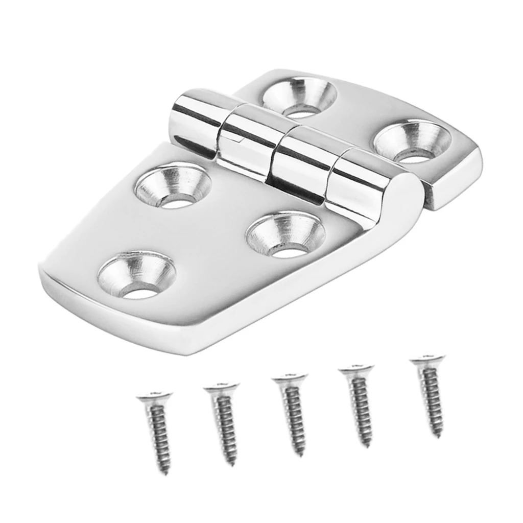 316 Stainless Steel Cabinet Door Hinge Hardware for Boat Marine RV Home