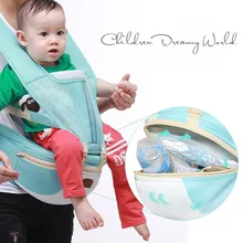 Ремень для новорожденных все носить с бедренным сиденьем 360 эргономичный детский Хипсит воздушная сетка портативная повязка кенгуру