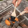 Naturehike Outdoor Barbecue Set 4-piece BBQ Set Shovel Brush Fork Clamp ► Photo 3/6