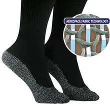 Высокое качество, 35 градусов, максимальный комфорт, термокомпрессионные спортивные носки, многофункциональные зимние носки для велоспорта, футбола, баскетбола