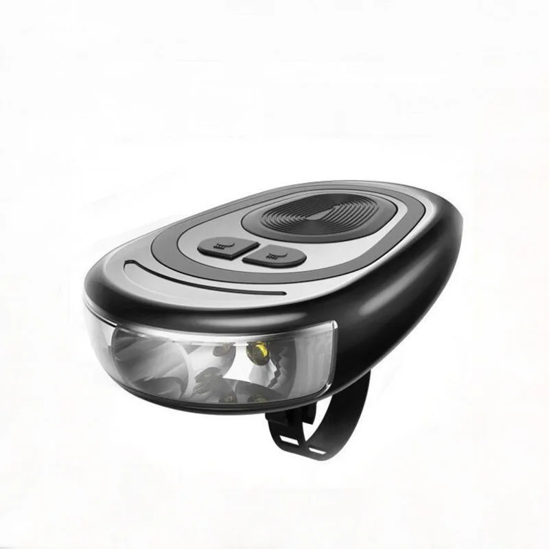 

Bicycle Bell Waterproof Loud Cycling Electric Horn 120Db Usb Charging Bike Horn Bike Light Headlight Outdoor Mtb Bike Accessor