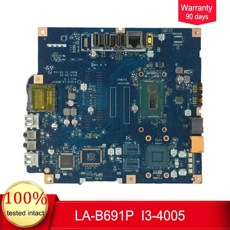 

AIAI0 LA-B691P For Lenovo c20-30 C2030 motherboard I3-4005 CPU FRU:5B20H44609 100% tested intact