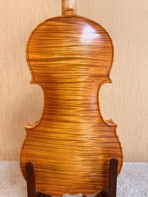 Épicéa de 80 ans! Violon Stradivarius en bois européen, son parfait, 4/4  3/4 Étui à nœud, cordes, pont auberg! - AliExpress