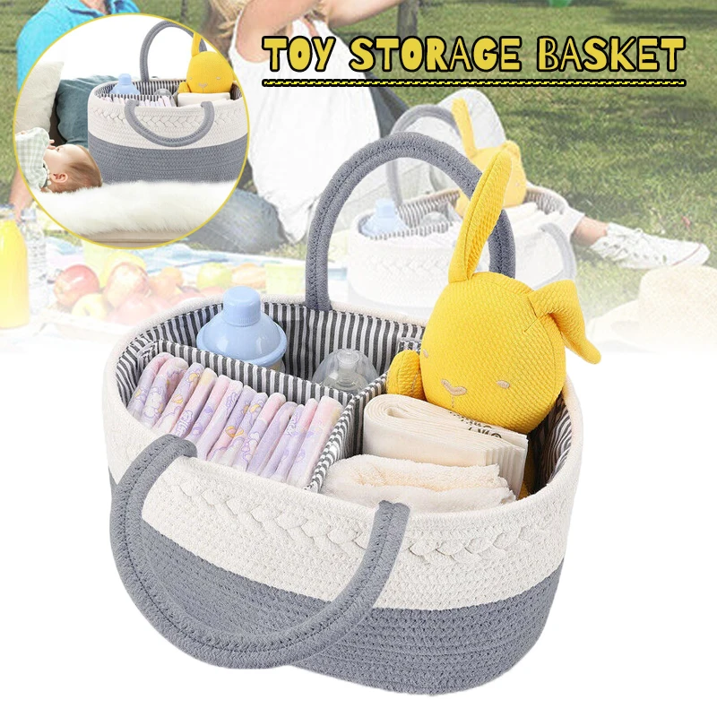 

Portable Baby Diaper Caddy Nursery Storage Organizer Nappy Wipes Bag Container For Baby Essentials Bedding Set Diaper Storage
