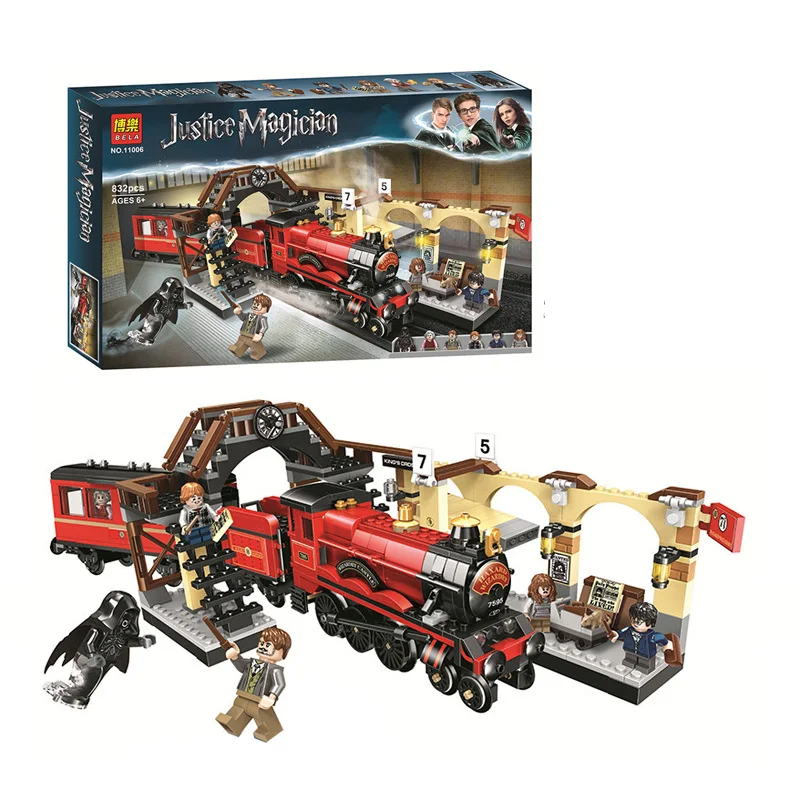 

lepinblocks Potter series The Express Train Building Blocks action figure Technic Educational DIY Toy For Children 75955
