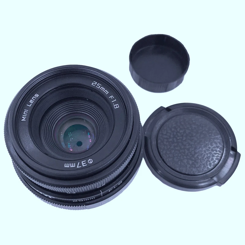 ABKT-Newyi Mini 25 мм F1.8 aps-c Tv объектив/Cctv объектив для 16 мм C крепление камеры