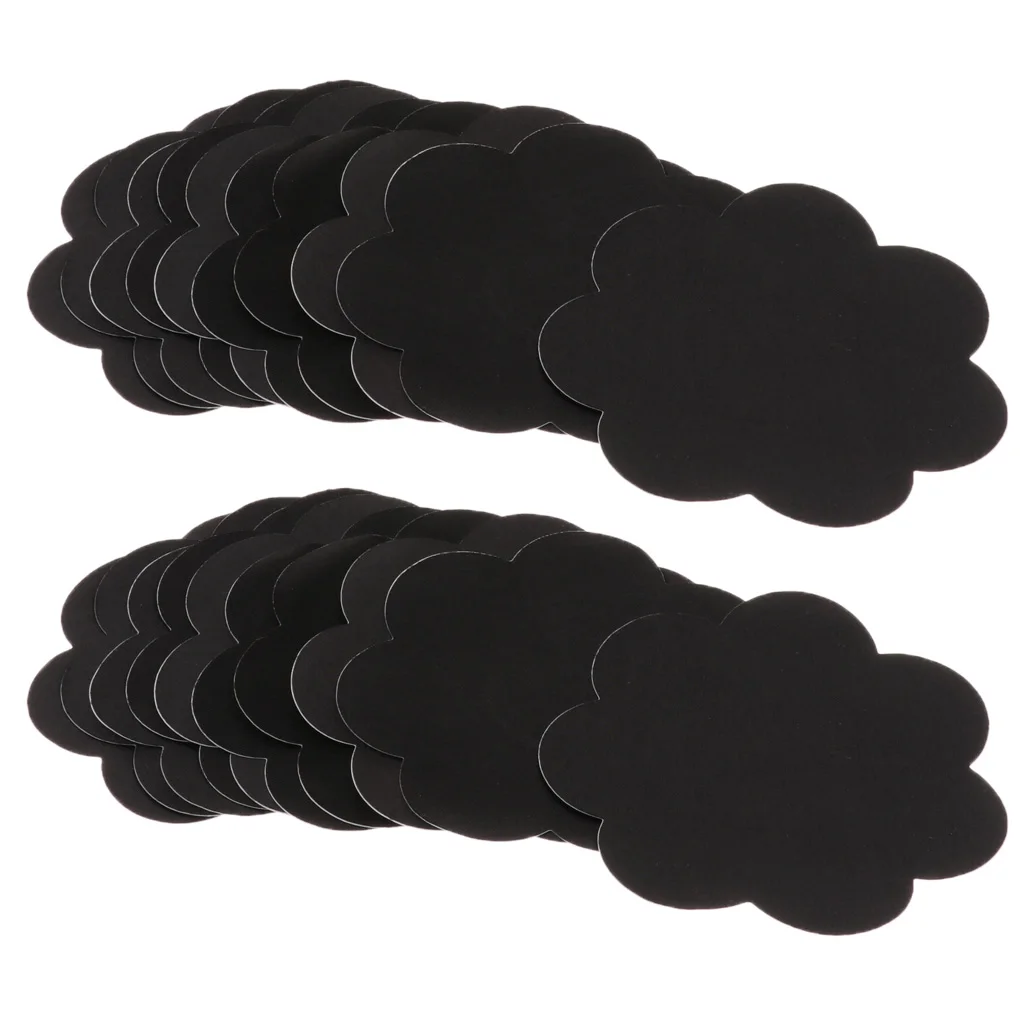 10 Pairs Ultra-thin Nippleless Petals Nipple Cover Adhesive Pasties for Women Disposable