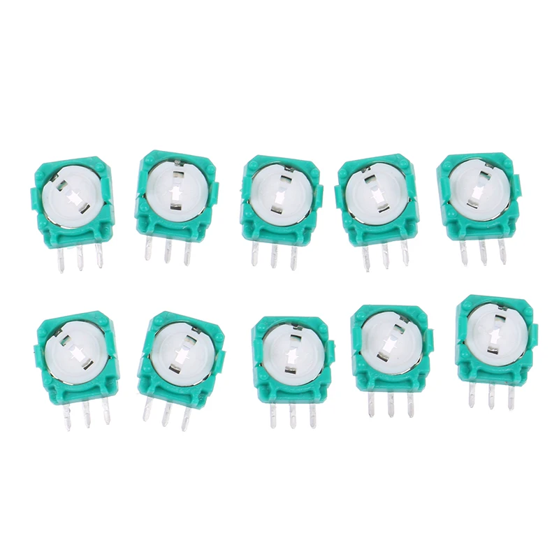 10pcs Joystick Potentiometer for PS4 ONE joystick replacement silicone analog stick caps game joystick analog joystick caps