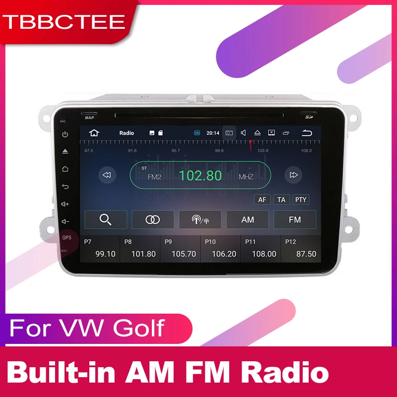 Perfect TBBCTEE android car dvd gps multimedia player For Volkswagen VW Golf MK6 2008~2014 car dvd navigation radio video audio player 2