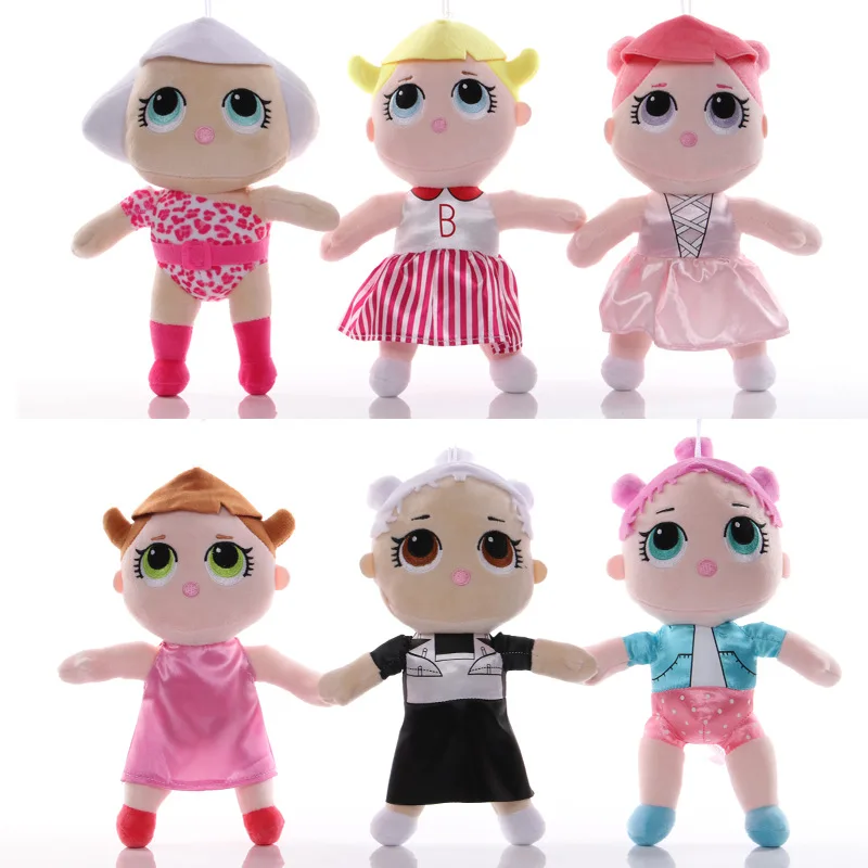 Lol Surprise Doll 15/30cm Plush Toy Loli Doll Hot Sale Cartoon Girl
