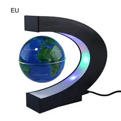 Светодиодный карта мира, магнитный, парящий в воздухе, светящийся Глобус для домашней электронной антигравитационная лампа 3 дюймов шар