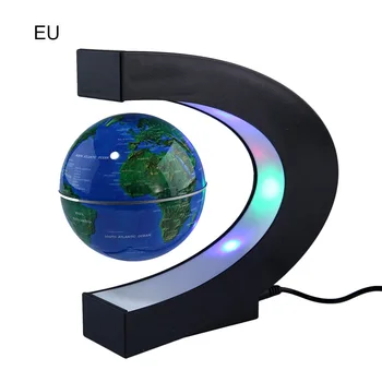 

LED World Map Magnetic Levitation Floating Globe Home Electronic Antigravity Lamp 3inch Ball Light Birthday Decoration New O15